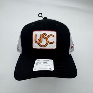 Nike‎ USC Trojans Classic 99 Trucker Hat Adjustable Snapback Alternate Logo NEW